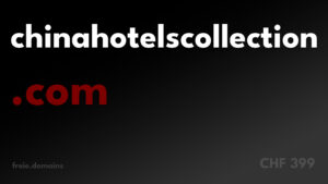 chinahotelscollection.com - Die Domain chinahotelscollection.com eignet sich hervorragend für Websites, die sich mit der Hotellerie in China befassen.