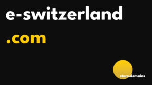 e-switzerland.com - Das digitale Tor zur Schweiz.Diese Domain eignet sich perfekt für E-Business, Fintech, Tourismus oder Regierungsprojekte.