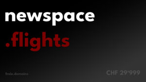 newspace.flights für Projekte und Websites, die sich auf die kommerzielle Raumfahrt und neue Entwicklungen im Bereich Weltraumreisen konzentrieren.