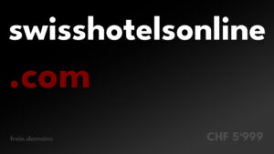 swisshotelsonline.com - Die Domain swisshotelsonline.com eignet sich hervorragend für Projekte, die sich auf die Hotellerie in der Schweiz konzentrieren.